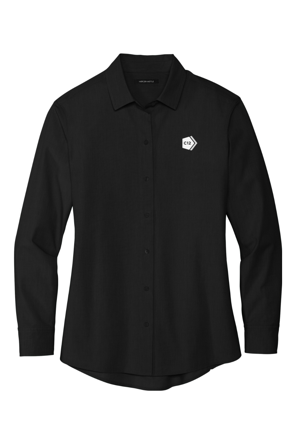 MERCER+METTLE Women's Long Sleeve Stretch Woven Shirt